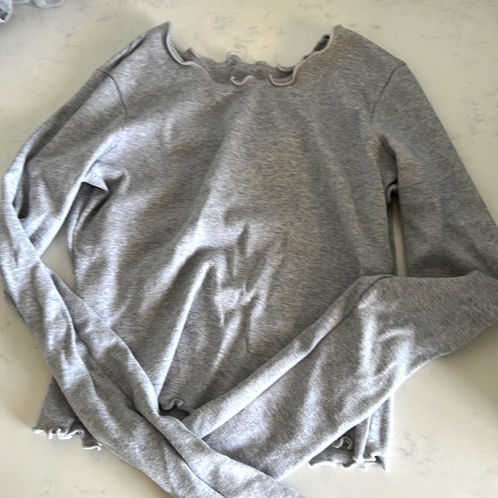 brandy vropped long sleeve